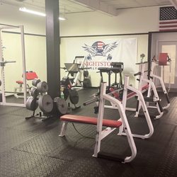 Knightstown Family Fitness - Weight room- all the essentials plus a few extra machines that are hardly found anywhere else!