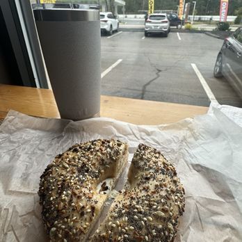 Bagels & Cream Norton - Wheat Everything Bagel - Breakfast & Brunch Near Me - Norton, Massachusetts
