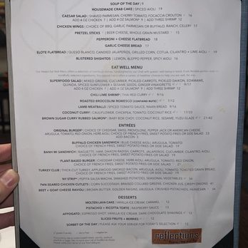 Reflections - All day menu, 11a-11p - New American Near Me - Romulus, Michigan