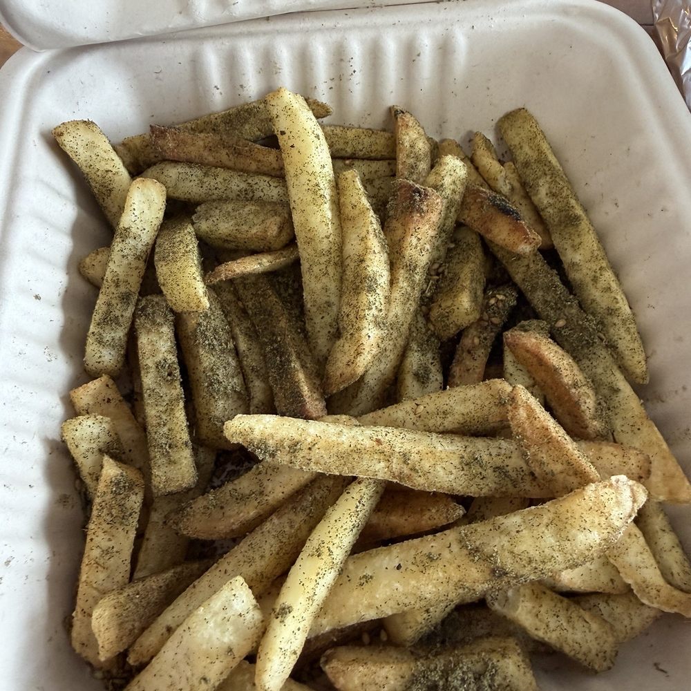 Habibi’s Kabab - Little skeptical and I like Za'tar but never had on my fries, but this was a great combination - Mediterranean Near Me - Marina, California Habibi’s Kabab - Little skeptical and I like Za'tar but never had on my fries, but this was a great combination - Mediterranean Near Me - Marina, California
