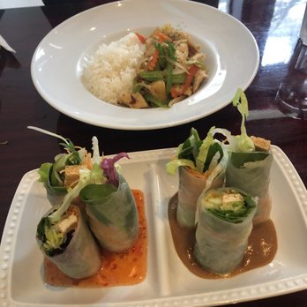 Thai Cafe - Soft Rolls and Cashew Nut Chicken - Thai Near Me - Houston, Texas Thai Cafe - Soft Rolls and Cashew Nut Chicken - Thai Near Me - Houston, Texas