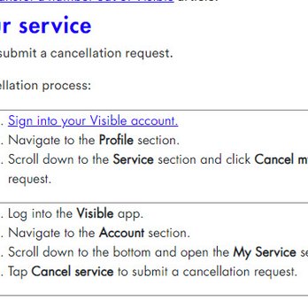 Visible - Invalid help. - Telecommunications Near Me - Denver, Colorado
