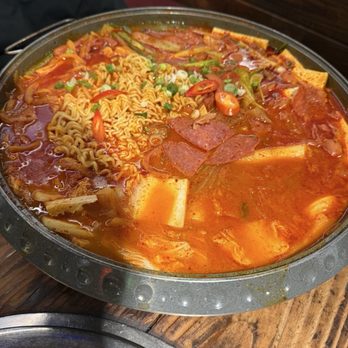 Sik Gaek - Korean Army Hot Pot 부대찌개 - Korean Near Me - Woodside, New York Sik Gaek - Korean Army Hot Pot 부대찌개 - Korean Near Me - Woodside, New York
