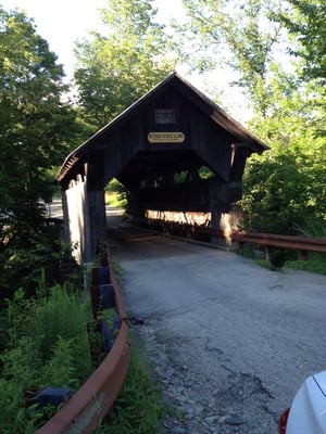 Historic Gold Brook Covered Bridge by null