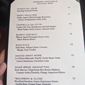 Doar Bros. - Menu, 9/5/21 - Cocktail Bars Near Me - Charleston, South Carolina Doar Bros. - Menu, 9/5/21 - Cocktail Bars Near Me - Charleston, South Carolina