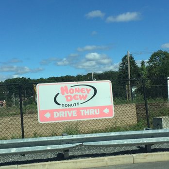 Honey Dew Donuts - Honey Dew Donuts of Hudson -- 191 Washington Street / Route 85, Hudson               Drive Thru - Donuts Near Me - Hudson, Massachusetts