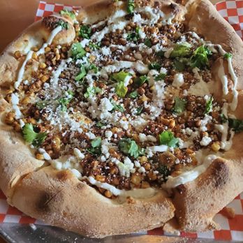 Charred Pie - Mexican street corn pizza - Pizza Near Me - Oro Valley, Arizona