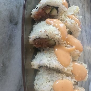 The Boathouse - Spicy crunchy salmon roll - Seafood Near Me - St Augustine, Florida The Boathouse - Spicy crunchy salmon roll - Seafood Near Me - St Augustine, Florida