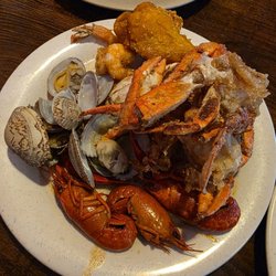 Golden Hibachi Buffet - Crawfish, crab, clams