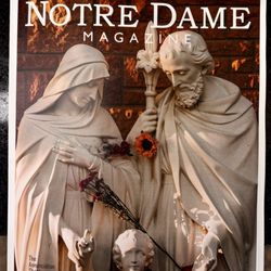 University of Notre Dame - Alumni sends my daughter their magazine. Beautiful cover this edition. Posted 01/18/26