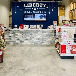 Liberty Mail Center - Front counter