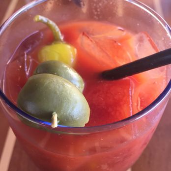 Schooners Monterey - Bloody Mary top shelf - Seafood Near Me - Monterey, California Schooners Monterey - Bloody Mary top shelf - Seafood Near Me - Monterey, California