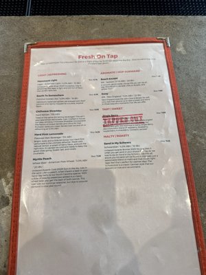 Menu photo 2 Crooked Hammock Brewery North Myrtle Beach, SC