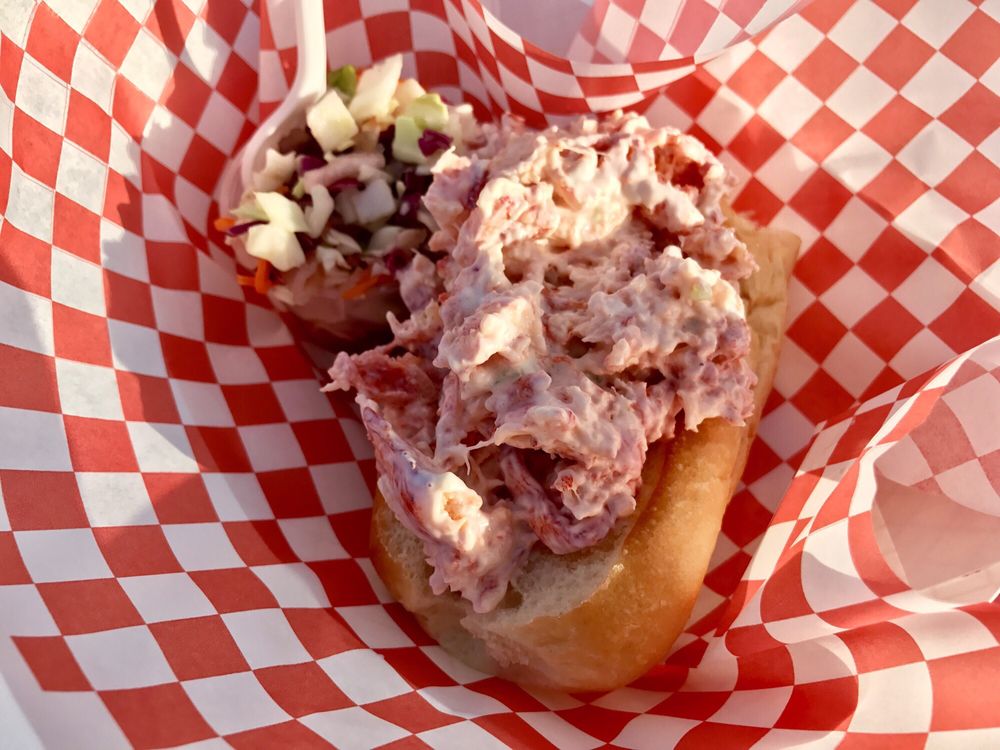 Food from Red zepplin food truck