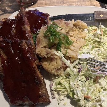 MKT - Pork ribs with bourbon cherry bbq sauce - Gastropubs Near Me - Edmonton, Alberta MKT - Pork ribs with bourbon cherry bbq sauce - Gastropubs Near Me - Edmonton, Alberta
