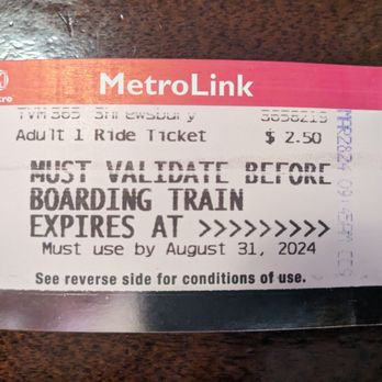 MetroLink - Today's ticket - Public Transportation Near Me - Saint Louis, Missouri MetroLink - Today's ticket - Public Transportation Near Me - Saint Louis, Missouri