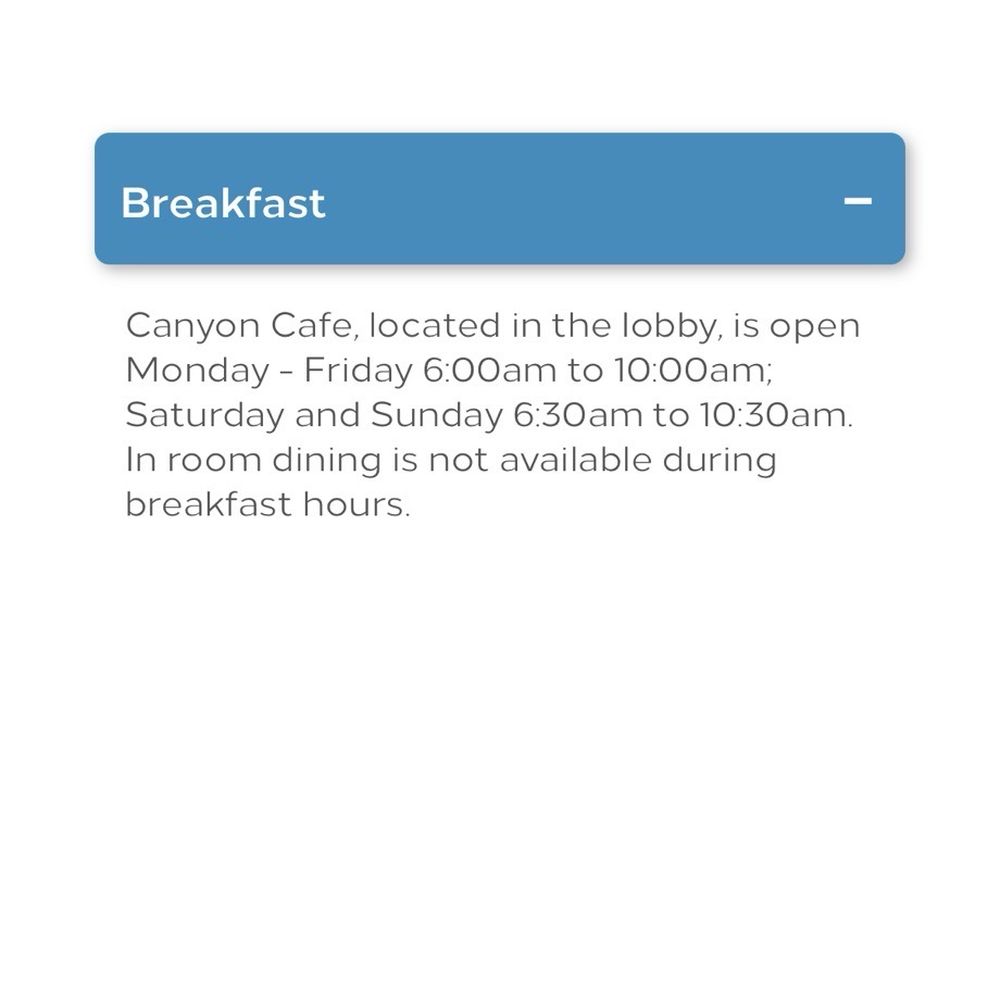 No room service even if the food is ready to go! No room service even if the food is ready to go!