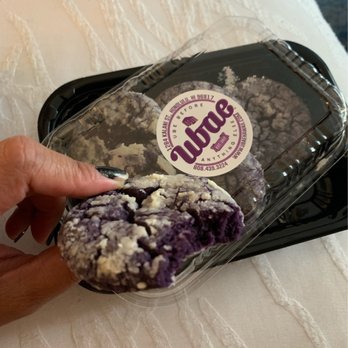 UBAE - Ube Crinkle Cookies - Desserts Near Me - Honolulu, Hawaii UBAE - Ube Crinkle Cookies - Desserts Near Me - Honolulu, Hawaii