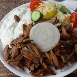 Der Gyros-Spezialist - Der Gyros-Spezialist - Große Portion Gyros - ohne Pommes - 10,5€ - langt für 2 Personen