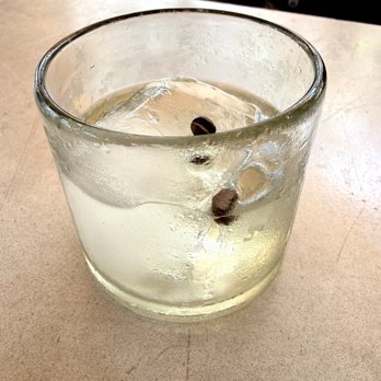 Cielo Rojo - MEZCLA PERFECTO Clarified coconut milk punch w/mezcal, lemon, agave, milk, coffee beans & sparkling water *vegan - Mexican Near Me - Takoma Park, Maryland Cielo Rojo - MEZCLA PERFECTO Clarified coconut milk punch w/mezcal, lemon, agave, milk, coffee beans & sparkling water *vegan - Mexican Near Me - Takoma Park, Maryland