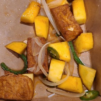 Mingalaba - mango tofu - Burmese Near Me - Burlingame, California Mingalaba - mango tofu - Burmese Near Me - Burlingame, California