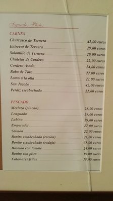 Menu photo 2 Casa Goyo Alcocer, GU Menu photo 2 Casa Goyo Alcocer, GU