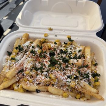 Frite & Scoop - Elote fries - so good - Ice Cream & Frozen Yogurt Near Me - Long Beach, Washington Frite & Scoop - Elote fries - so good - Ice Cream & Frozen Yogurt Near Me - Long Beach, Washington