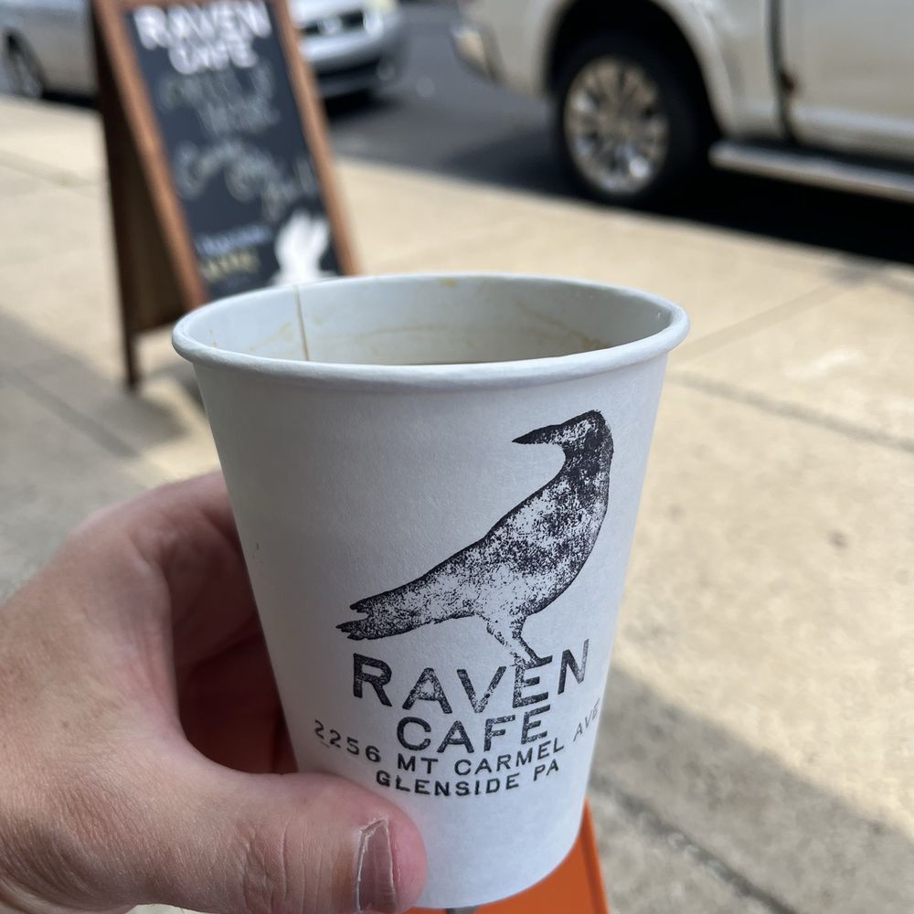 Raven Cafe - Their to-go cups - Cafes Near Me - Glenside, Pennsylvania