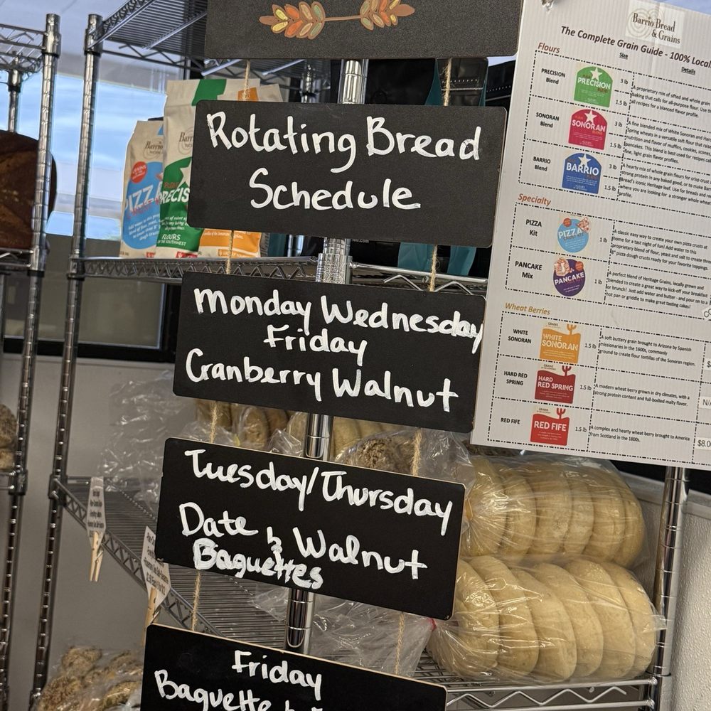 Don Guerra's Barrio Bagel & Slice - Rotating bread choices for future reference. - Pizza Near Me - Gilbert, Arizona Don Guerra's Barrio Bagel & Slice - Rotating bread choices for future reference. - Pizza Near Me - Gilbert, Arizona