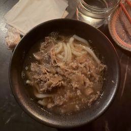 Beef udon