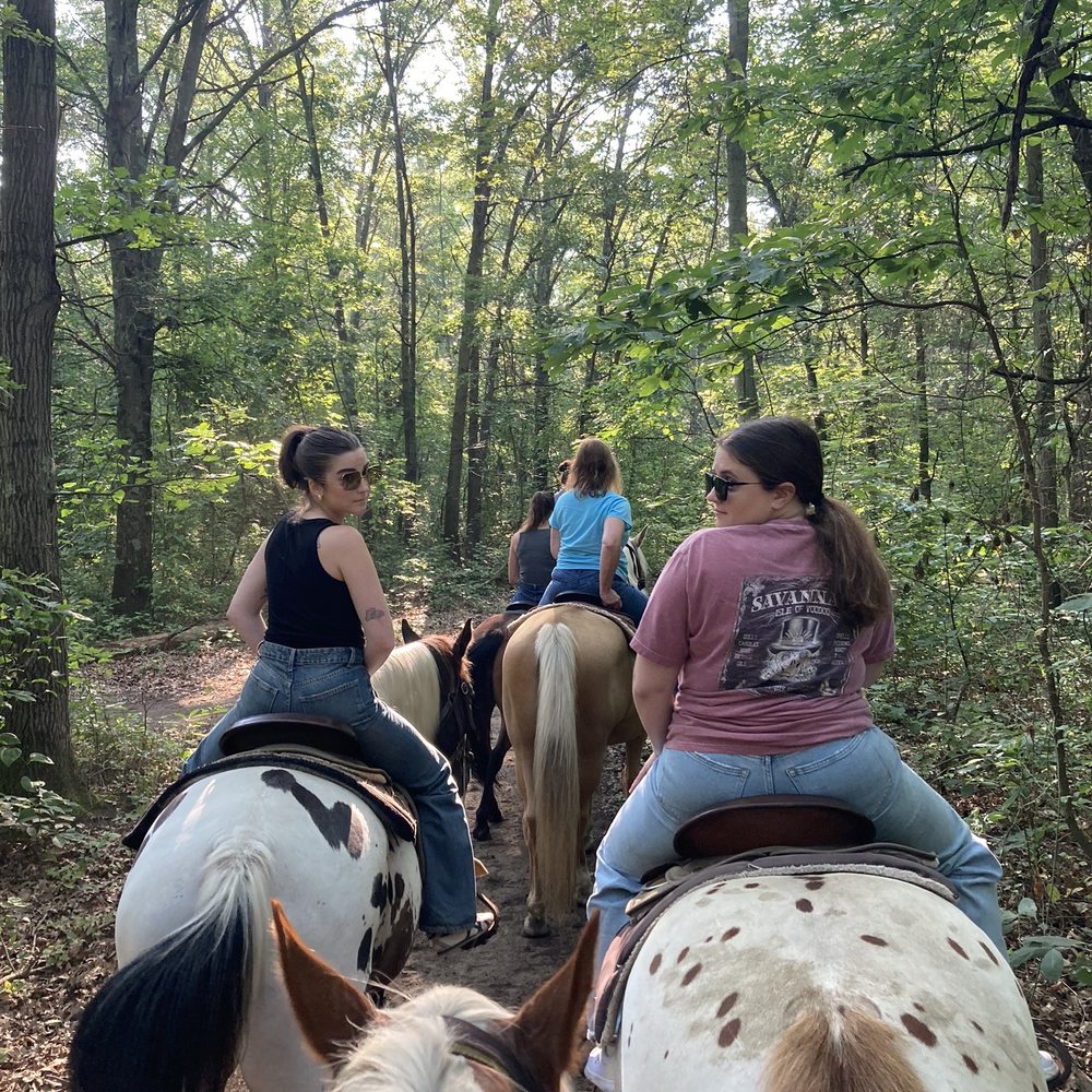 Morning trail ride! Morning trail ride!