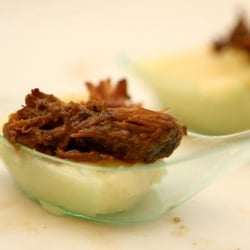 Christophers Kitchen - Braised beef short ribs with whipped parsnips
