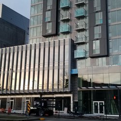 Crystalline Glass - Kawneer suspended curtainwall
