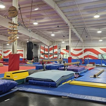 Northern Hemisphere Gymnastics - One side of the gym - Gymnastics Near Me - Webster, New York Northern Hemisphere Gymnastics - One side of the gym - Gymnastics Near Me - Webster, New York