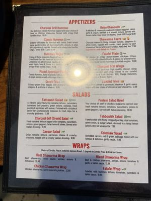 Menu photo 3 Charcoal Grill Glendale, AZ