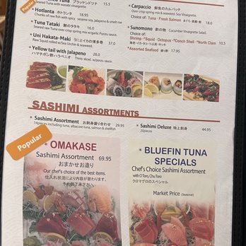 Haru Ichiban - Menu as of 07/31/26 - Japanese Near Me - Duluth, Georgia