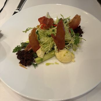 Le Papillon - Asparagus salad - French Near Me - San Jose, California Le Papillon - Asparagus salad - French Near Me - San Jose, California