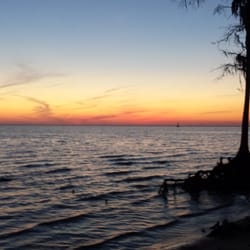 Lake Pontchartrain - Appears like a "Fire Storm on the Horizon" - Lake Pontchartrain