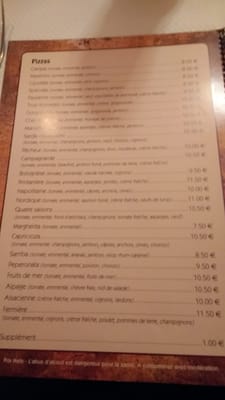 Menu photo 2 Restaurant Pizza Sarda Reims, 51