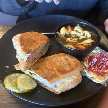 Damsels - Cubano with tortellini sausage soup - Breakfast & Brunch Near Me - Beaver Dam, Wisconsin
