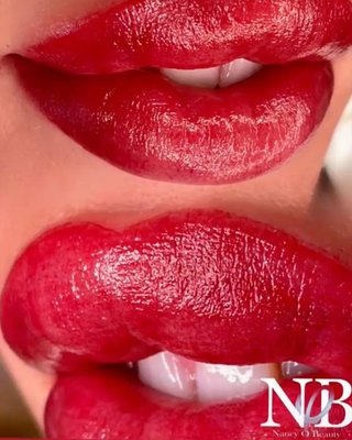 Lip tattoo & lip blushing - Lip tattoo art