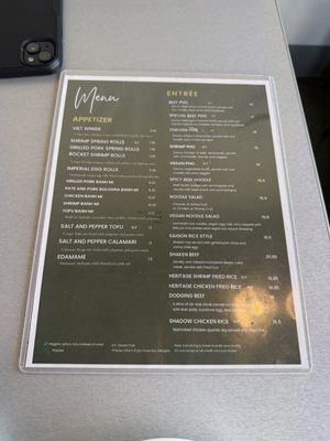 Menu photo 1 Viet Heritage Cuisine Countryside, IL