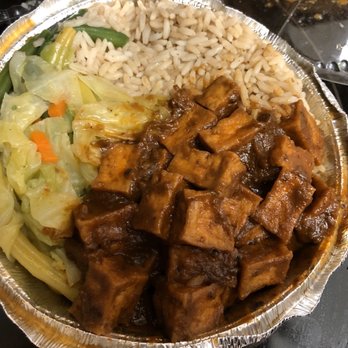 Desert Island Eatery - Vegan jerk BBQ tofu - Caribbean Near Me - Phoenix, Arizona