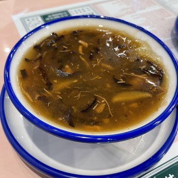 Kong Sihk Tong - Imitation shark fin soup. Wasn't bad. It a little thick - Hong Kong Style Cafe Near Me - Flushing, New York