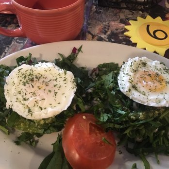 Comma Coffee - Egg Benediction! Just as tasty as it Lis clever!! - Coffee & Tea Near Me - Carson City, Nevada