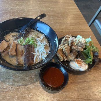 Kazu Ramen - Kazu ramen with Chicken Kaarage and spice - Ramen Near Me - Gilbert, Arizona