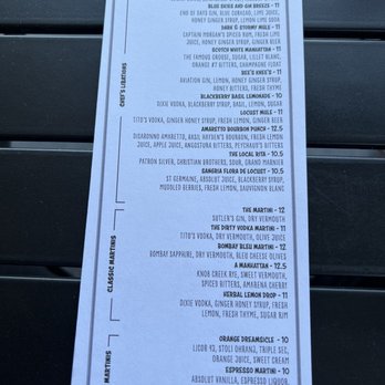 The Local Room - Craft Cocktails Menu - New American Near Me - Locust, North Carolina The Local Room - Craft Cocktails Menu - New American Near Me - Locust, North Carolina