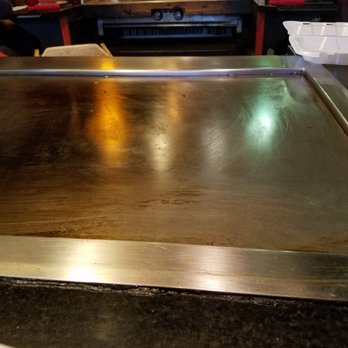 Kiku Hibachi & Sushi - This is the condition of the grill AFTER cleaning - Japanese Near Me - Eustis, Florida