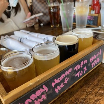 Finneys Crafthouse - Porter Ranch - beer flight - New American Near Me - Porter Ranch, California Finneys Crafthouse - Porter Ranch - beer flight - New American Near Me - Porter Ranch, California