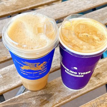 Smoking Tiger Coffee Lab - Sweet Corn Latte (12oz) - Ice Only Brown sugar Tiger Latte - Coffee & Tea Near Me - Brea, California Smoking Tiger Coffee Lab - Sweet Corn Latte (12oz) - Ice Only Brown sugar Tiger Latte - Coffee & Tea Near Me - Brea, California